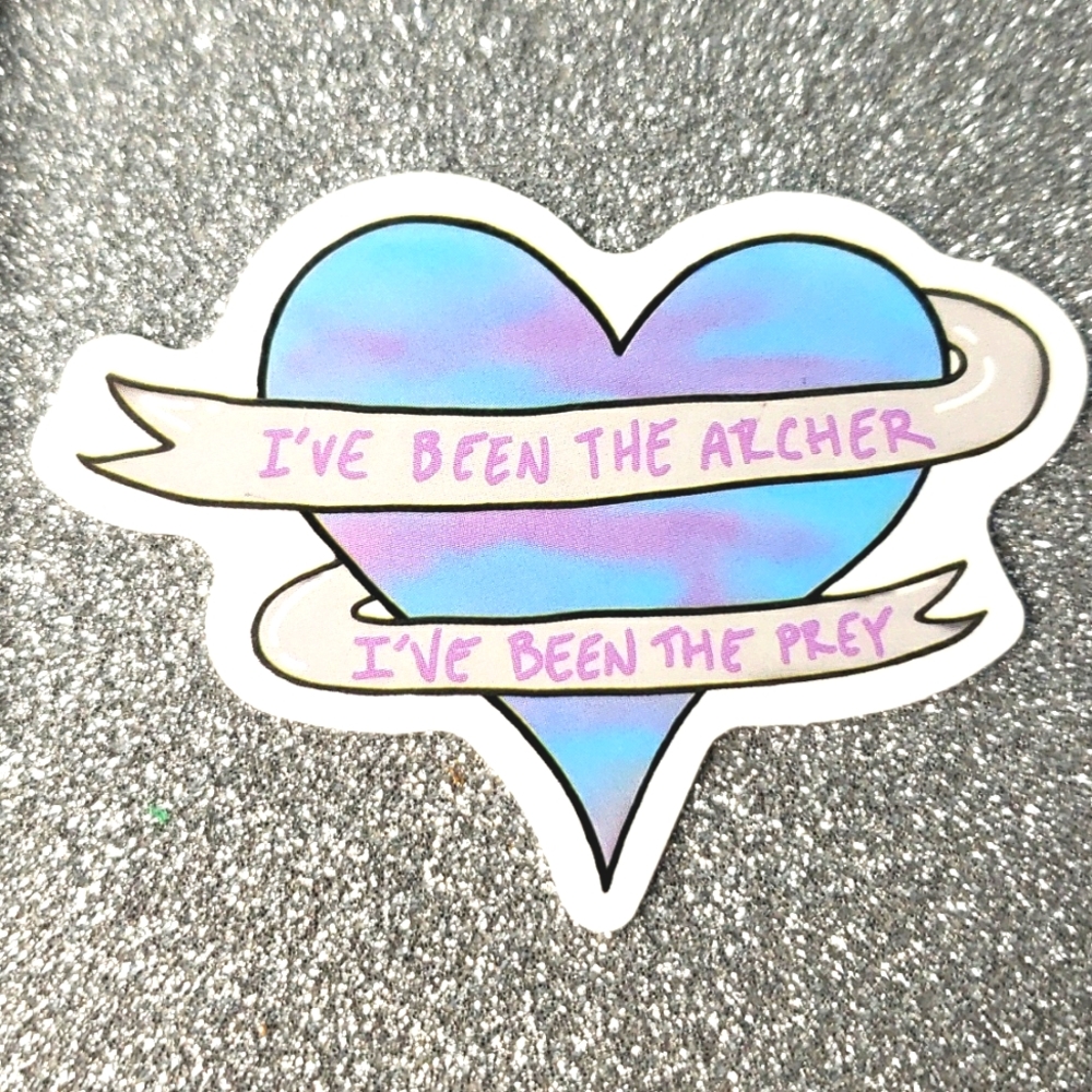 10/$10 Taylor Swift LOVER Waterproof Sticker ARCHER heart